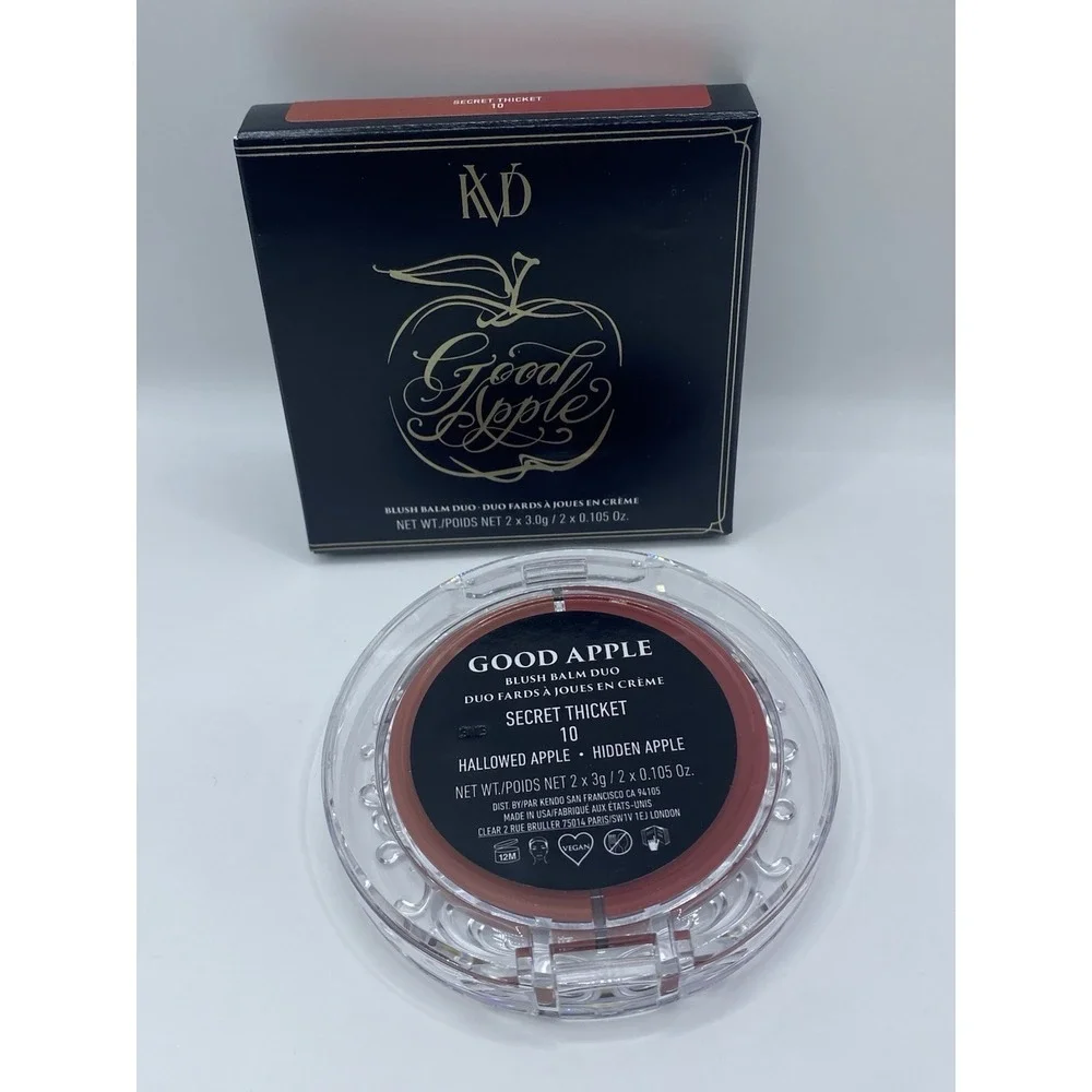 KVD Beauty Good Apple Blush Balm Duo 10 Secret Thicket (Hallowed/Hidden Apple)
